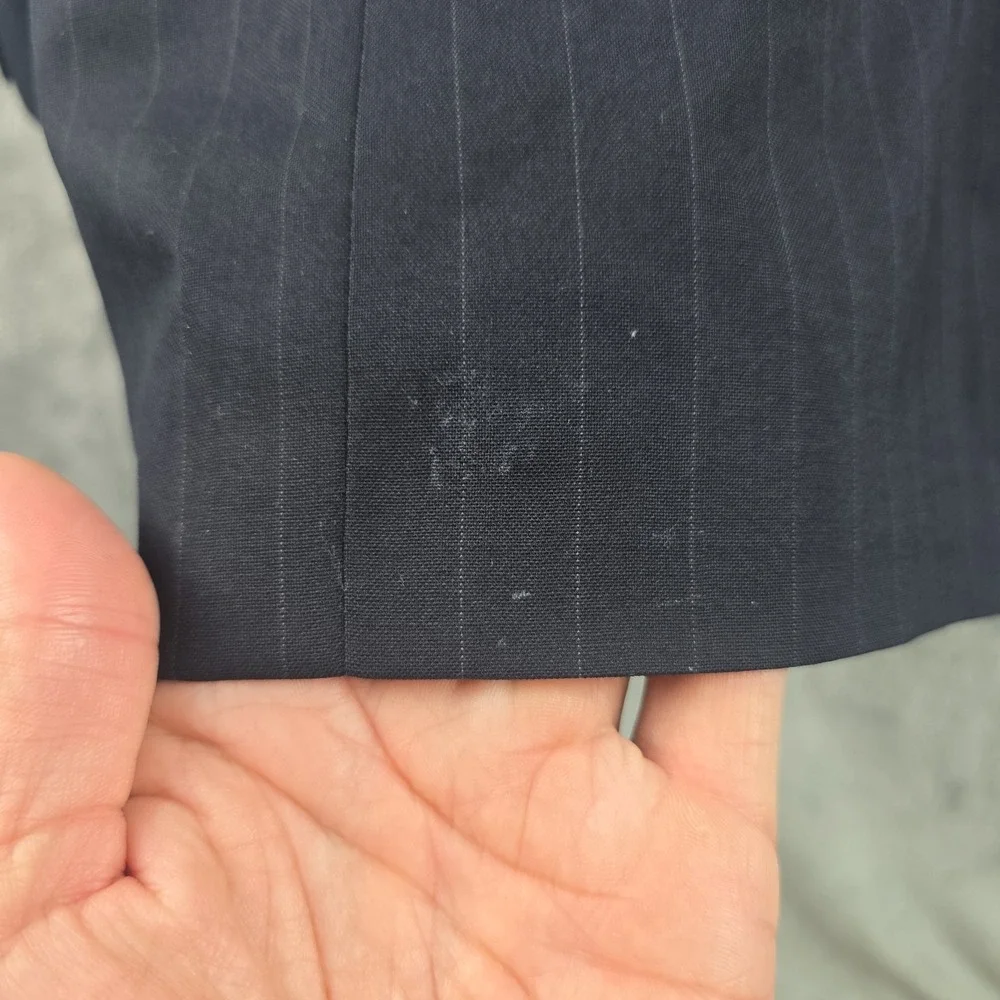 Brooks Brothers Brookease Blazer Mens 43R Dark Gray Sport‎ Coat Jacket 100% wool